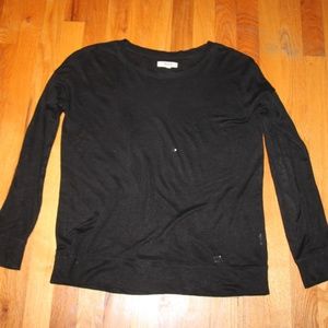 Madewell Black Long Sleeved Tee